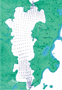 Simulação hidrodinâmica